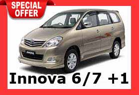 Innova for rent on per Km basis Hire Innova as Innova Crysta gets costlier